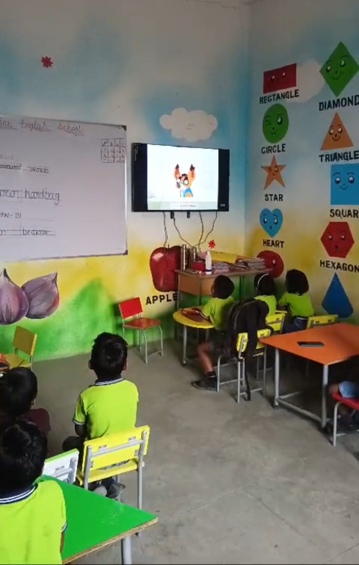 Smart Classrooms at avishkarenglishschool