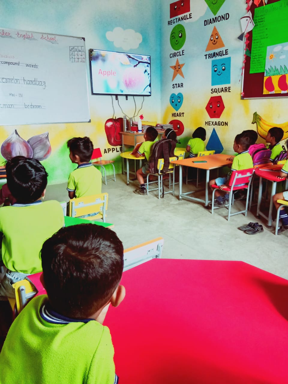 Smart Classroms Avishkar English School